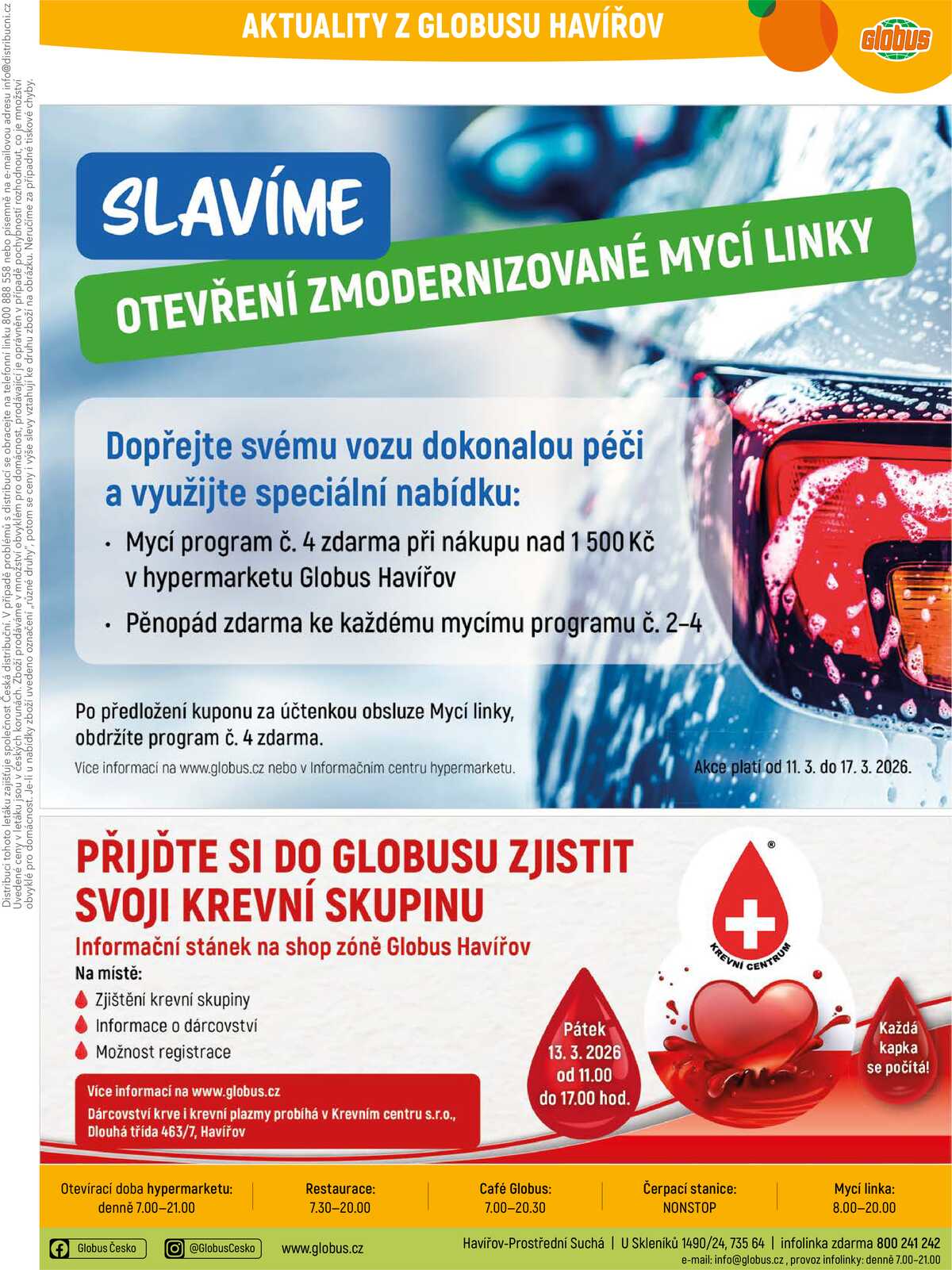 Akční leták Globus 11.3. - 17.3.2026 - Globus Havířov strana 37