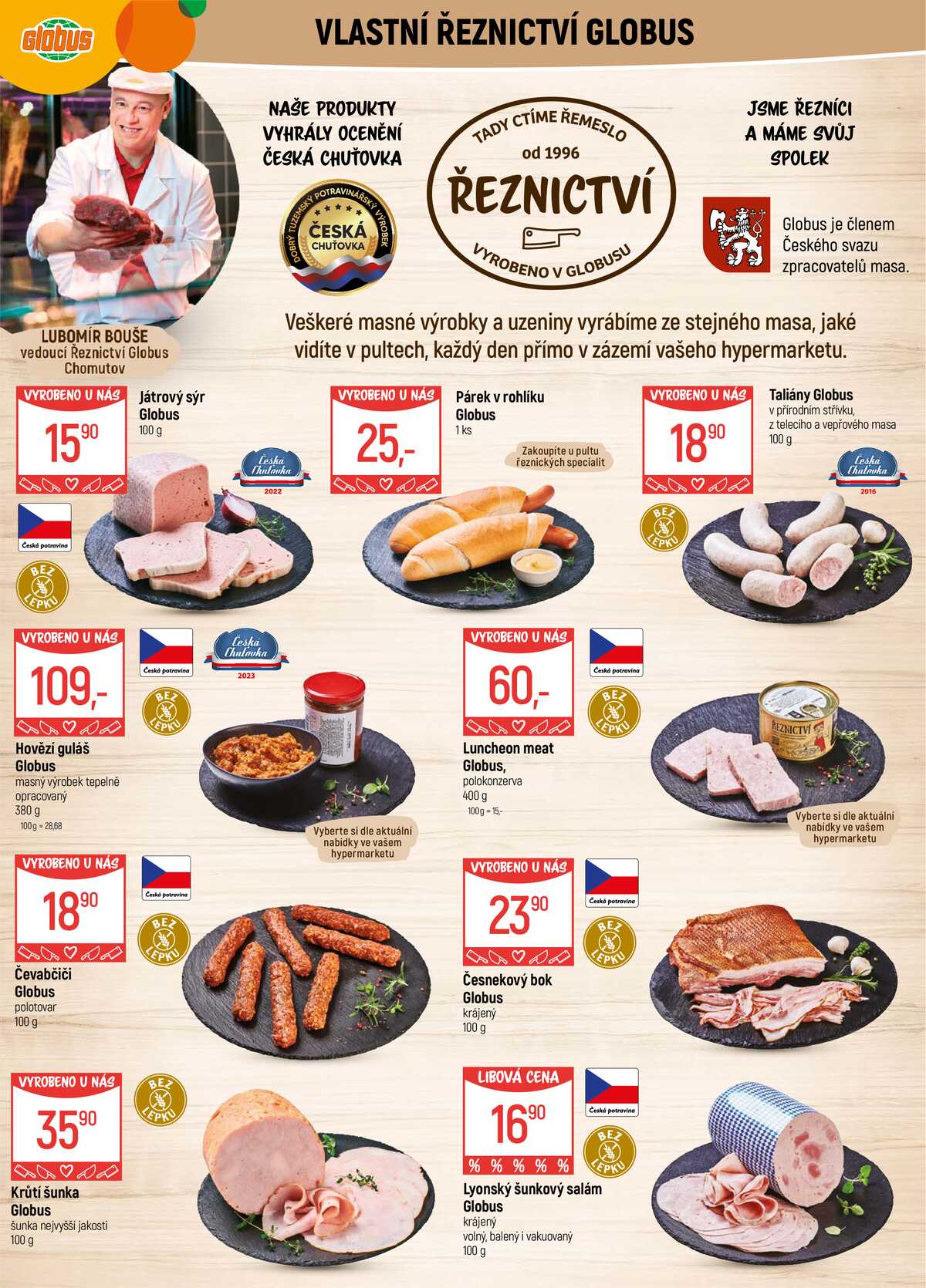 Akční leták Globus 11.3. - 17.3.2026 - Globus Chomutov strana 6