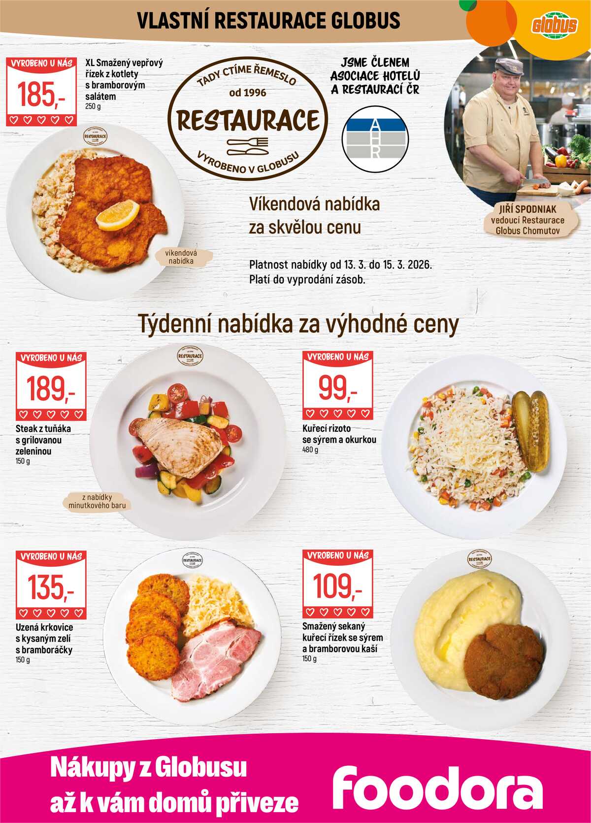 Akční leták Globus 11.3. - 17.3.2026 - Globus Chomutov strana 9