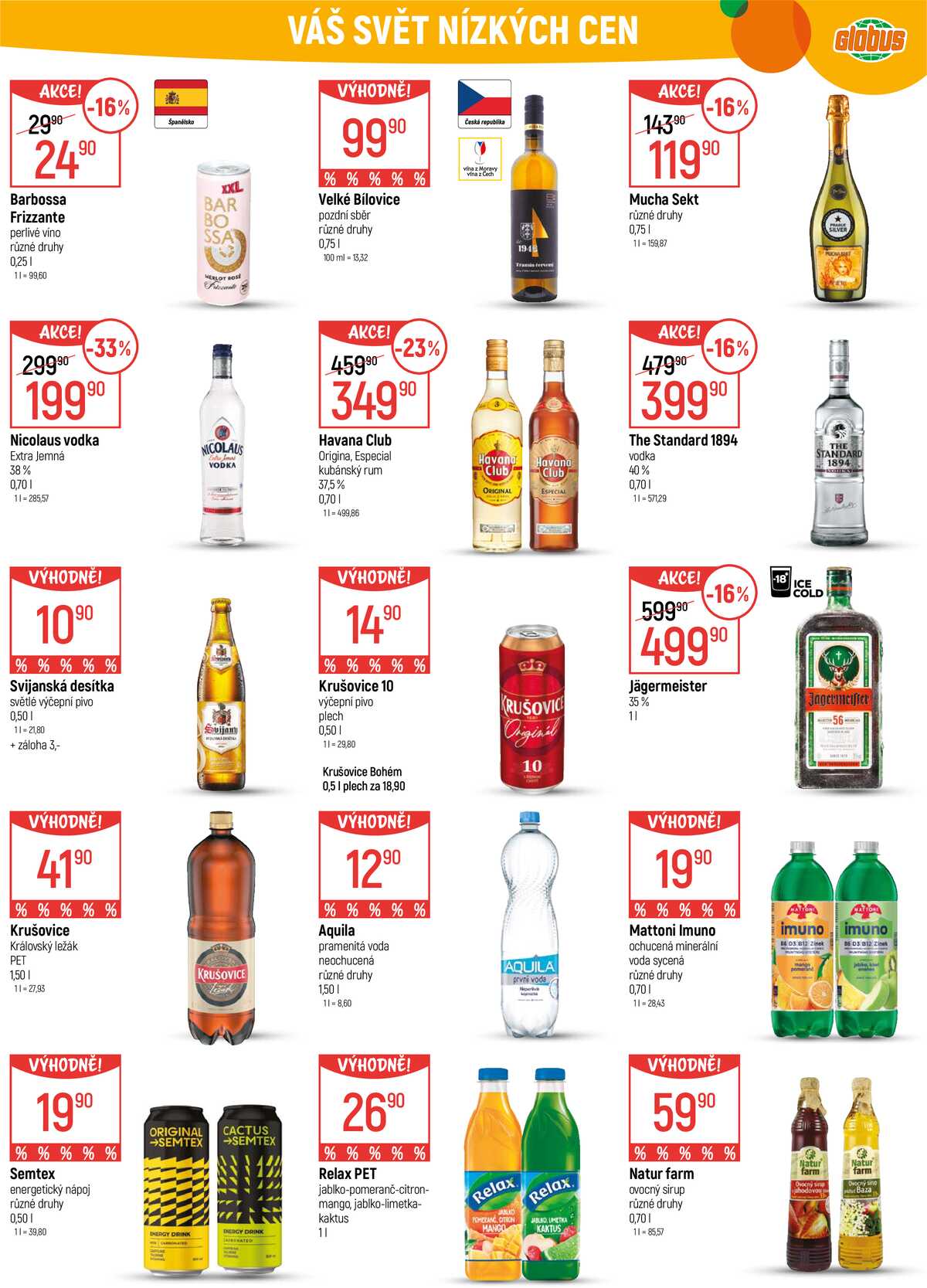 Akční leták Globus 11.3. - 17.3.2026 - Globus Chomutov strana 31