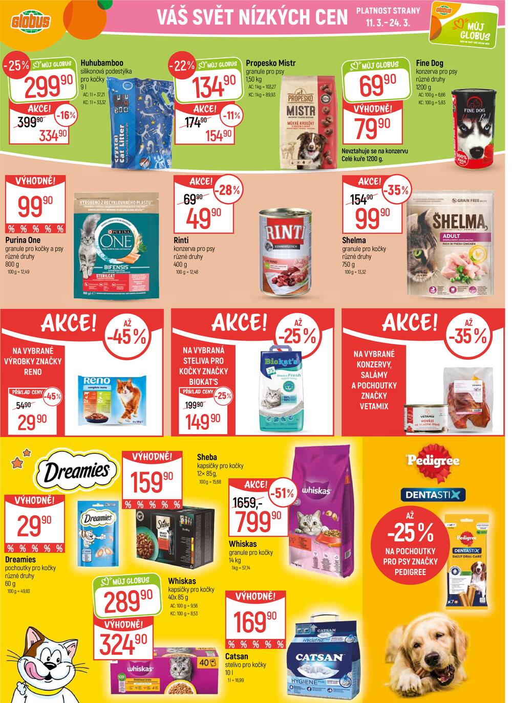 Akční leták Globus 11.3. - 17.3.2026 - Globus Chomutov