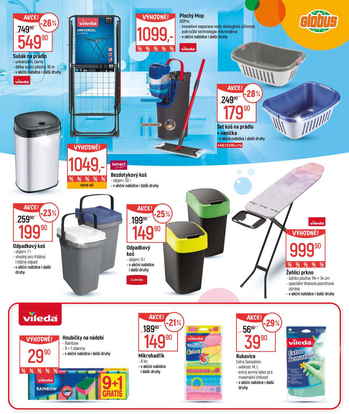 Akční leták Globus 11.3. - 5.4.2026 - Globus Jenišov u Karlových Varů strana 9