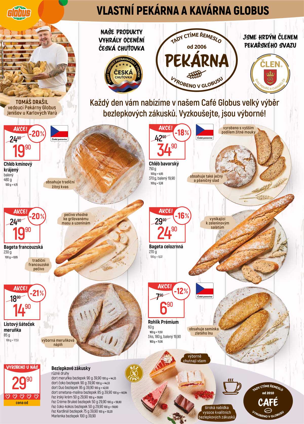 Akční leták Globus 11.3. - 17.3.2026 - Globus Jenišov u Karlových Varů strana 8