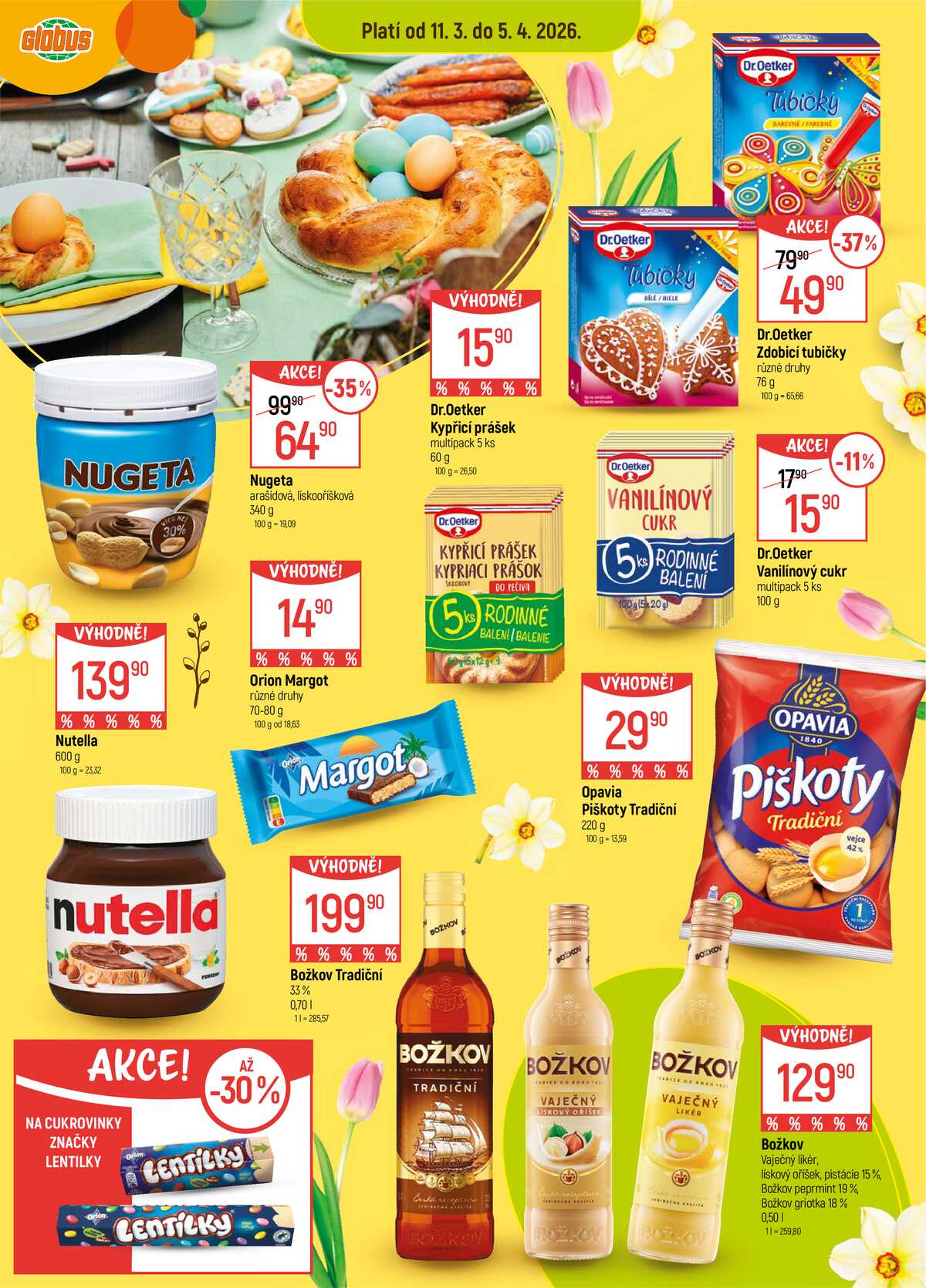 Akční leták Globus 11.3. - 17.3.2026 - Globus Jenišov u Karlových Varů strana 14