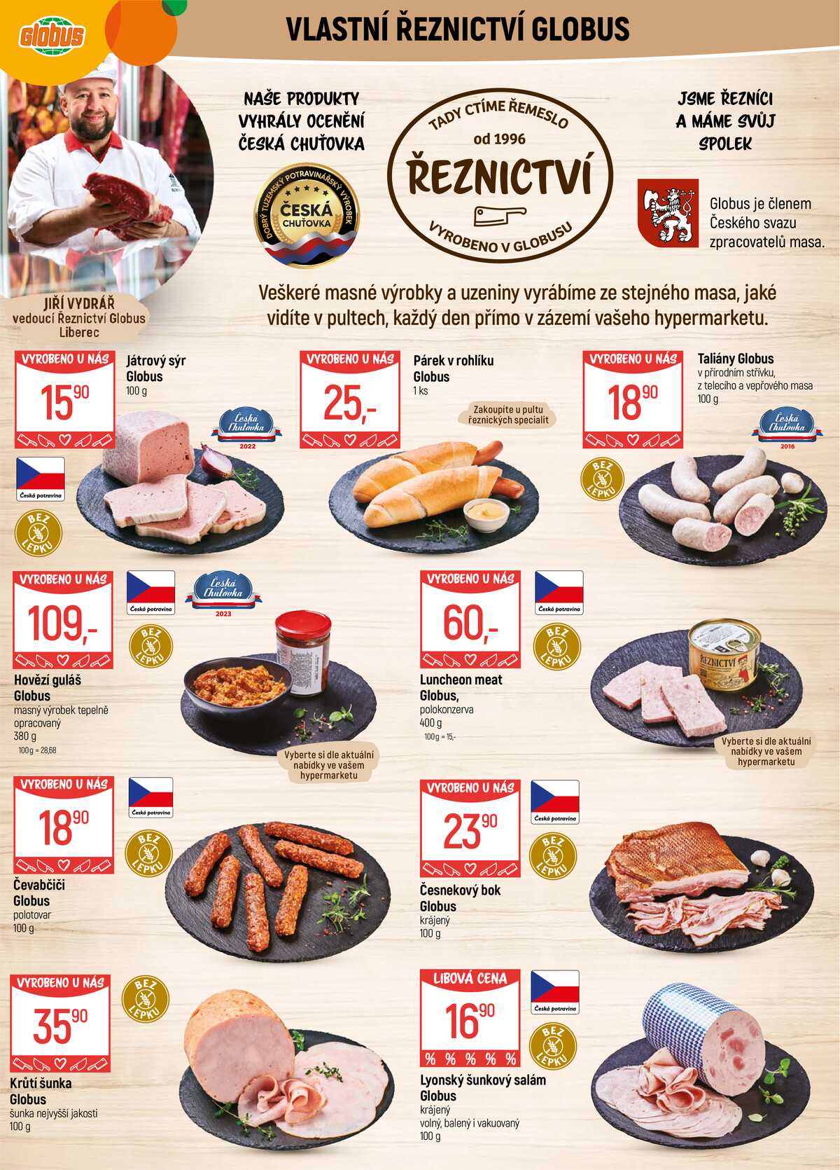 Akční leták Globus 11.3. - 17.3.2026 - Globus Liberec strana 6