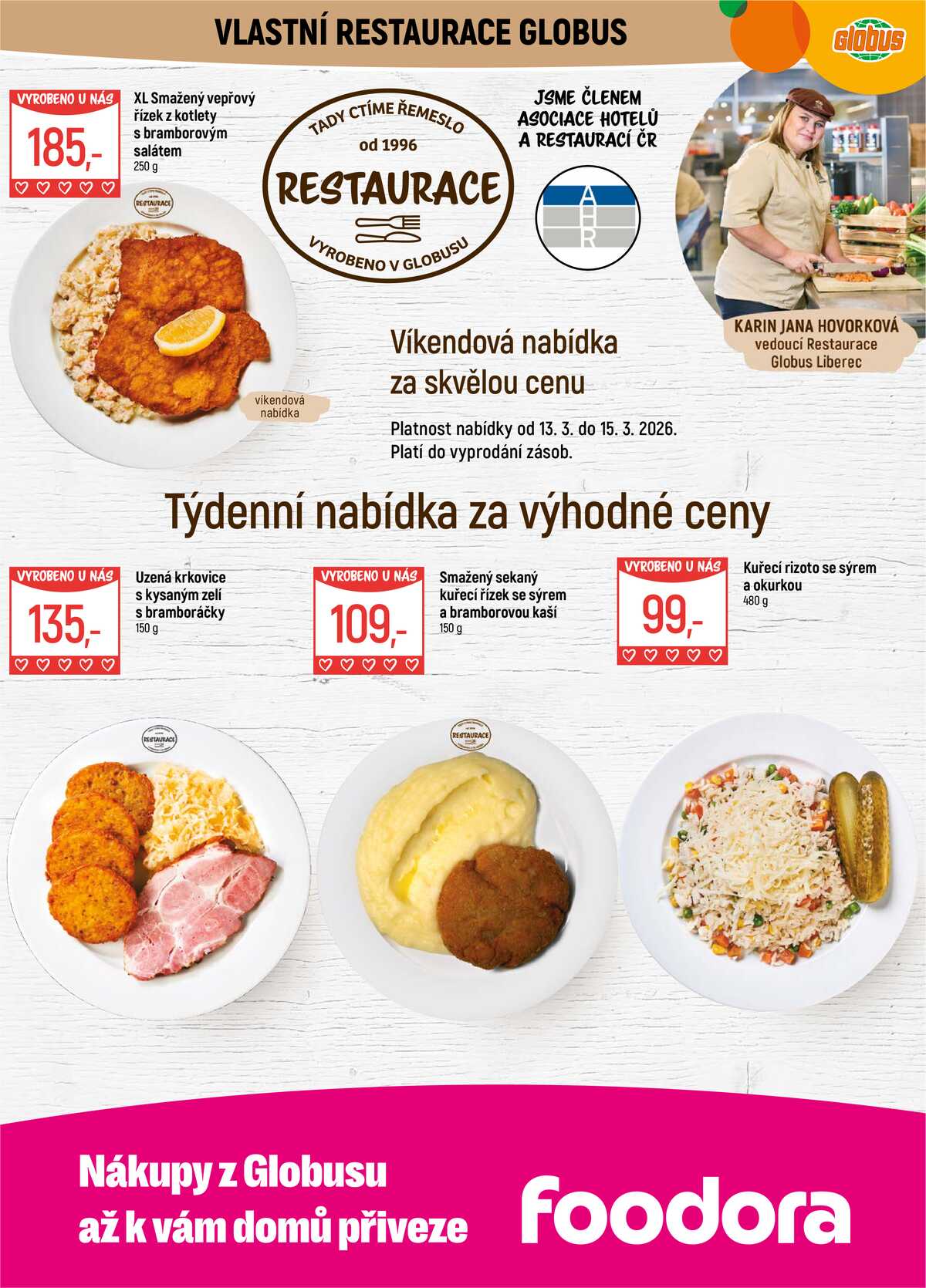 Akční leták Globus 11.3. - 17.3.2026 - Globus Liberec strana 9