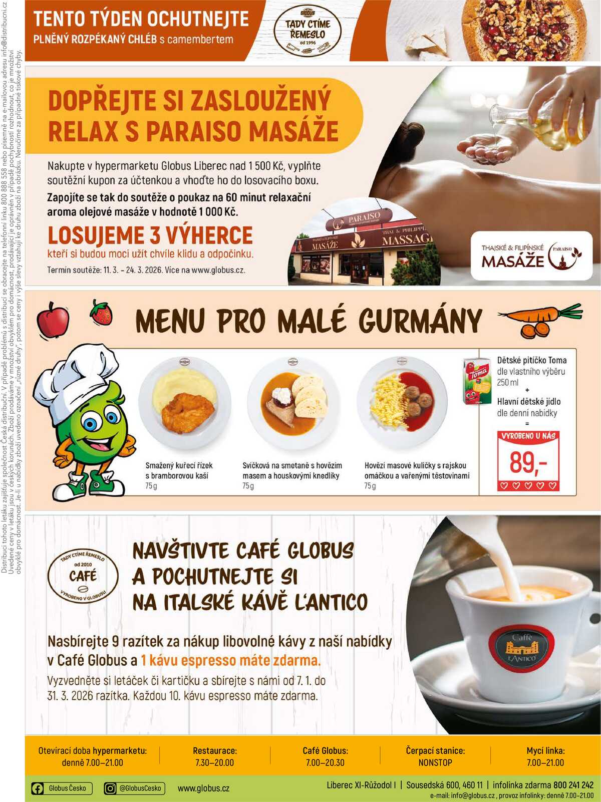 Akční leták Globus 11.3. - 17.3.2026 - Globus Liberec strana 37