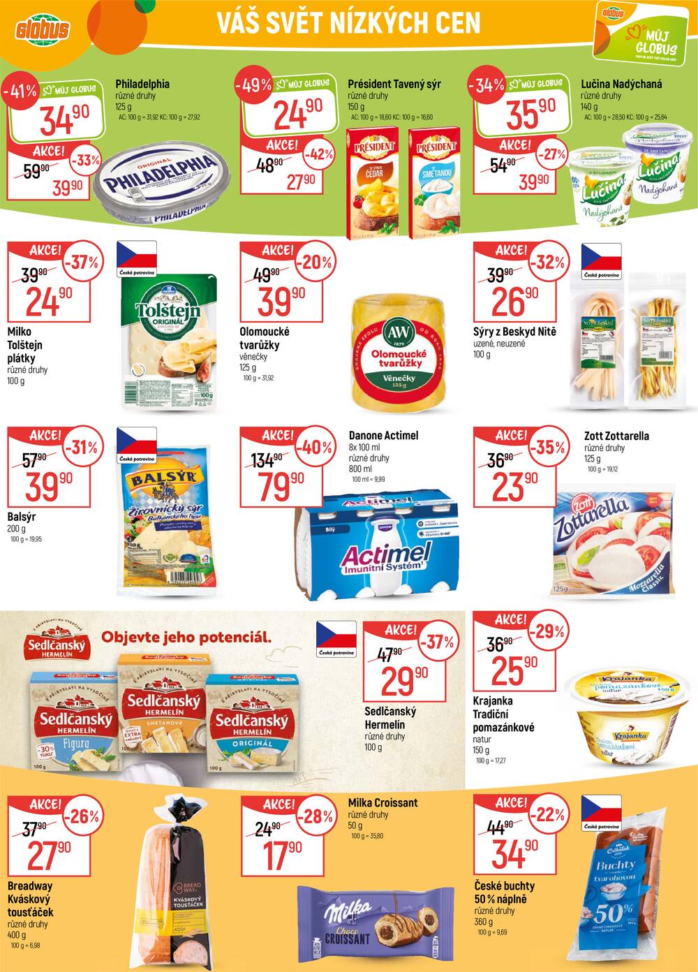 Akční leták Globus 11.3. - 17.3.2026 - Globus Liberec
