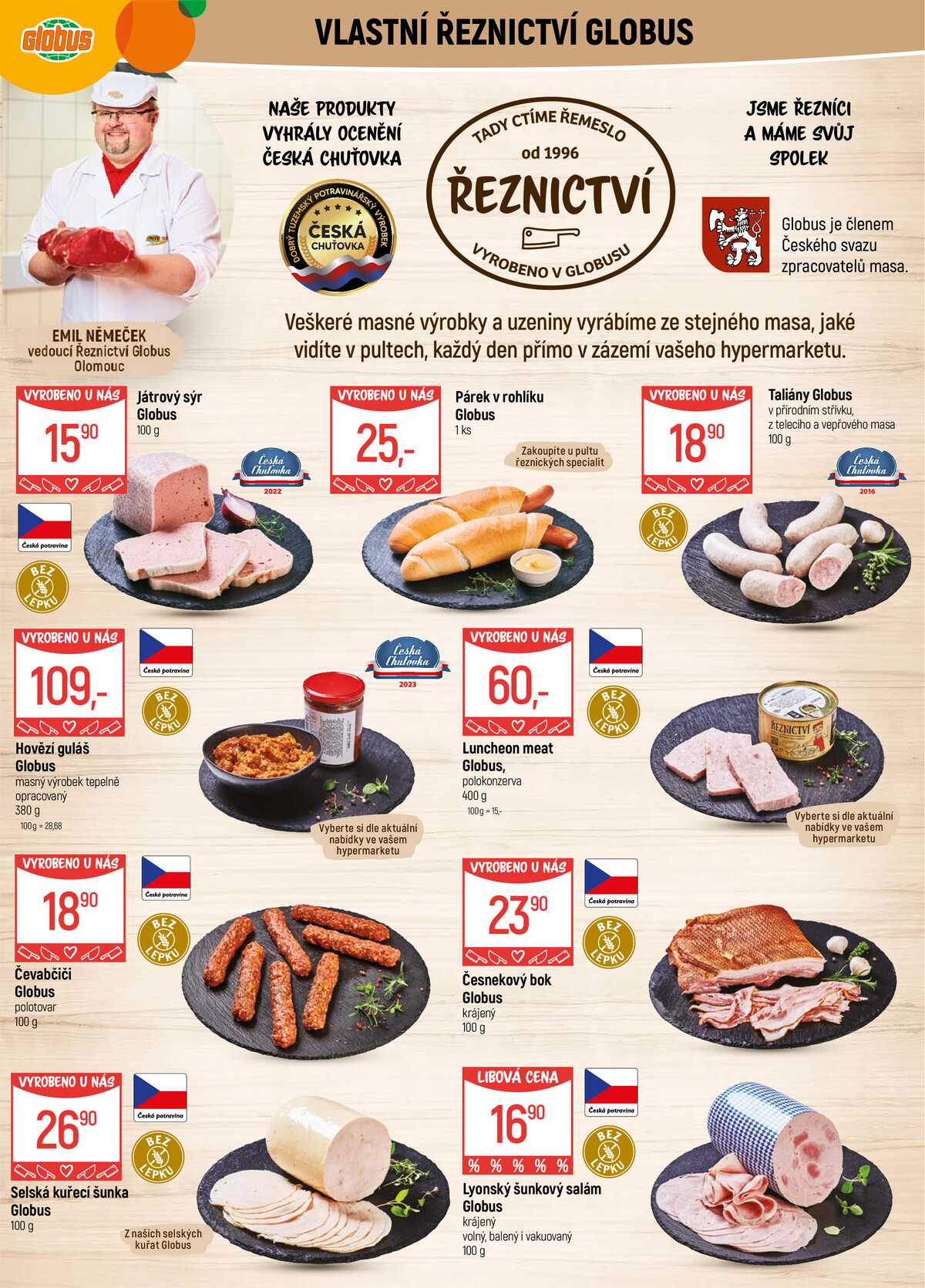 Akční leták Globus 11.3. - 17.3.2026 - Globus Olomouc strana 6