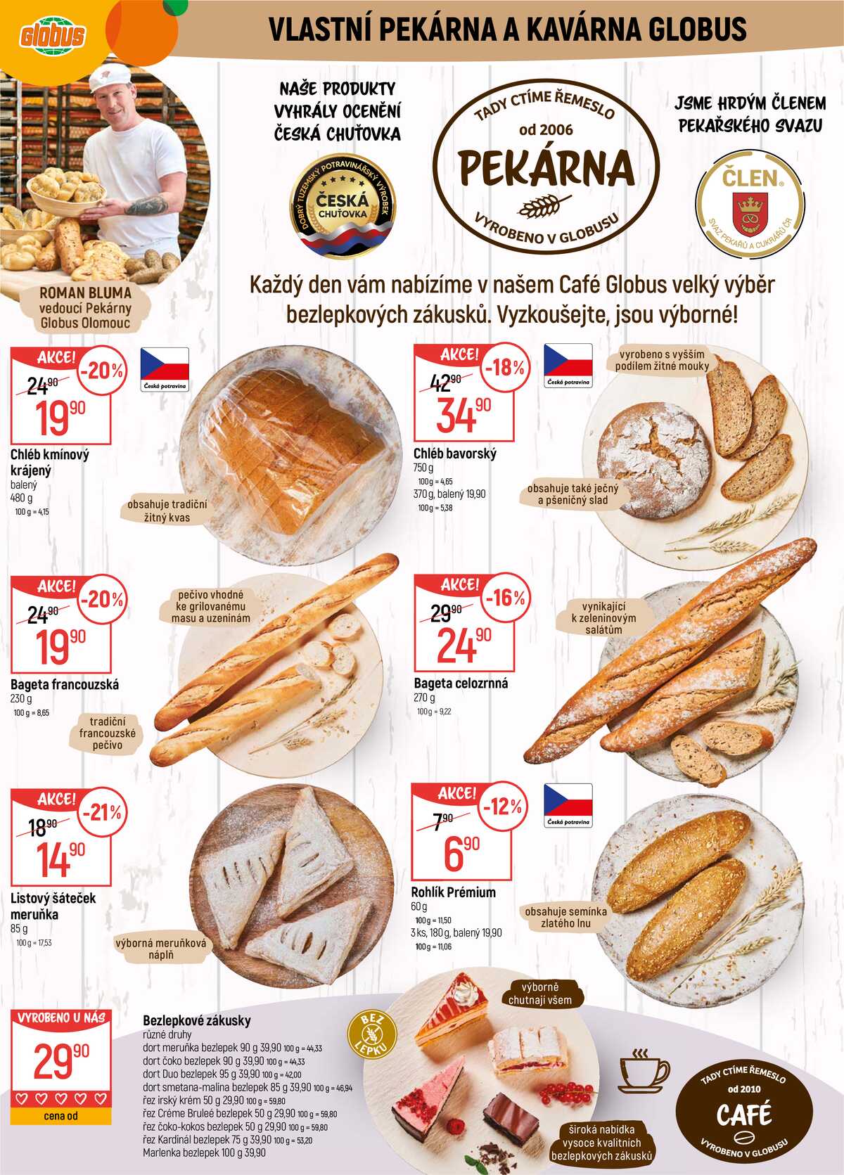 Akční leták Globus 11.3. - 17.3.2026 - Globus Olomouc strana 8