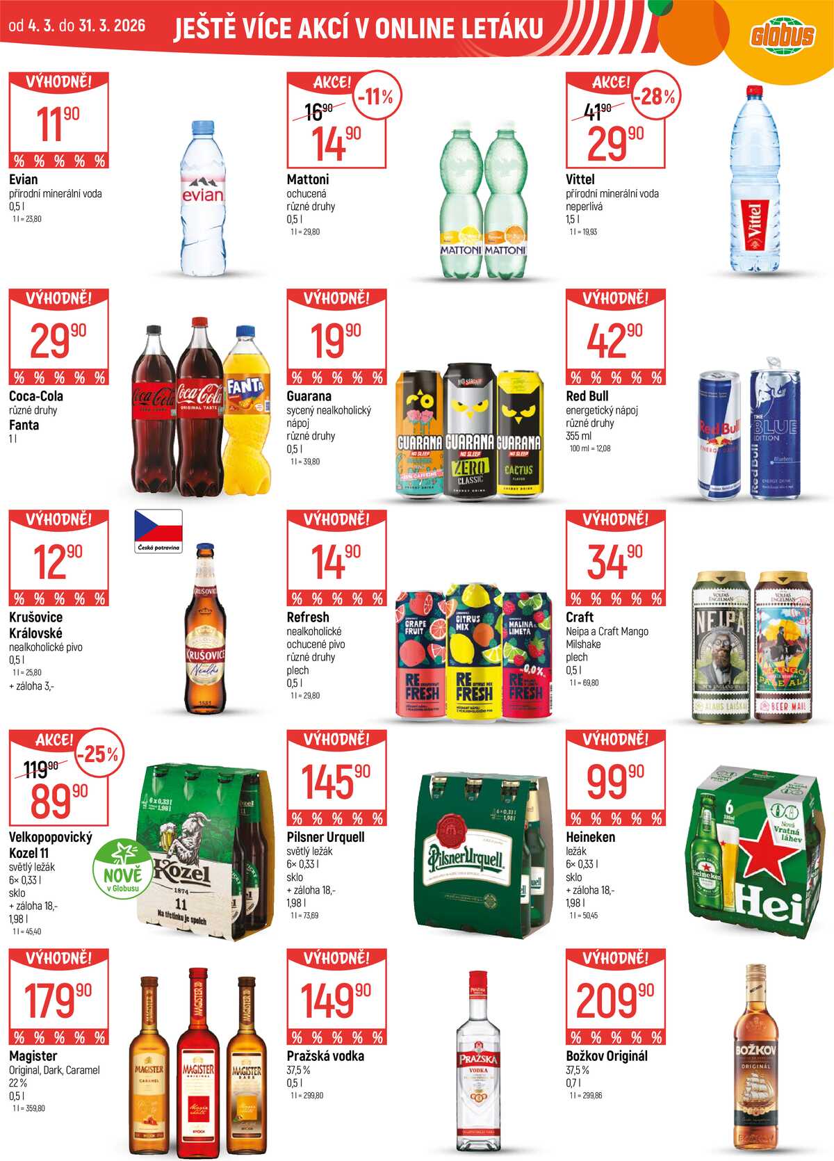 Akční leták Globus 11.3. - 17.3.2026 - Globus Opava strana 41