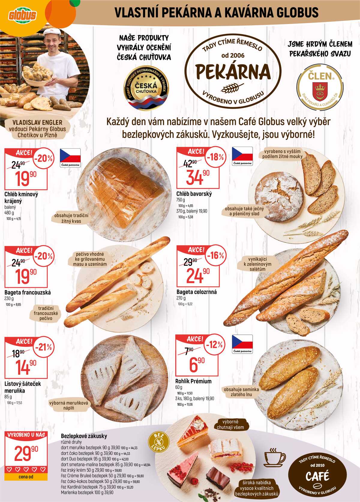 Akční leták Globus 11.3. - 17.3.2026 - Globus Chotíkov u Plzně strana 8