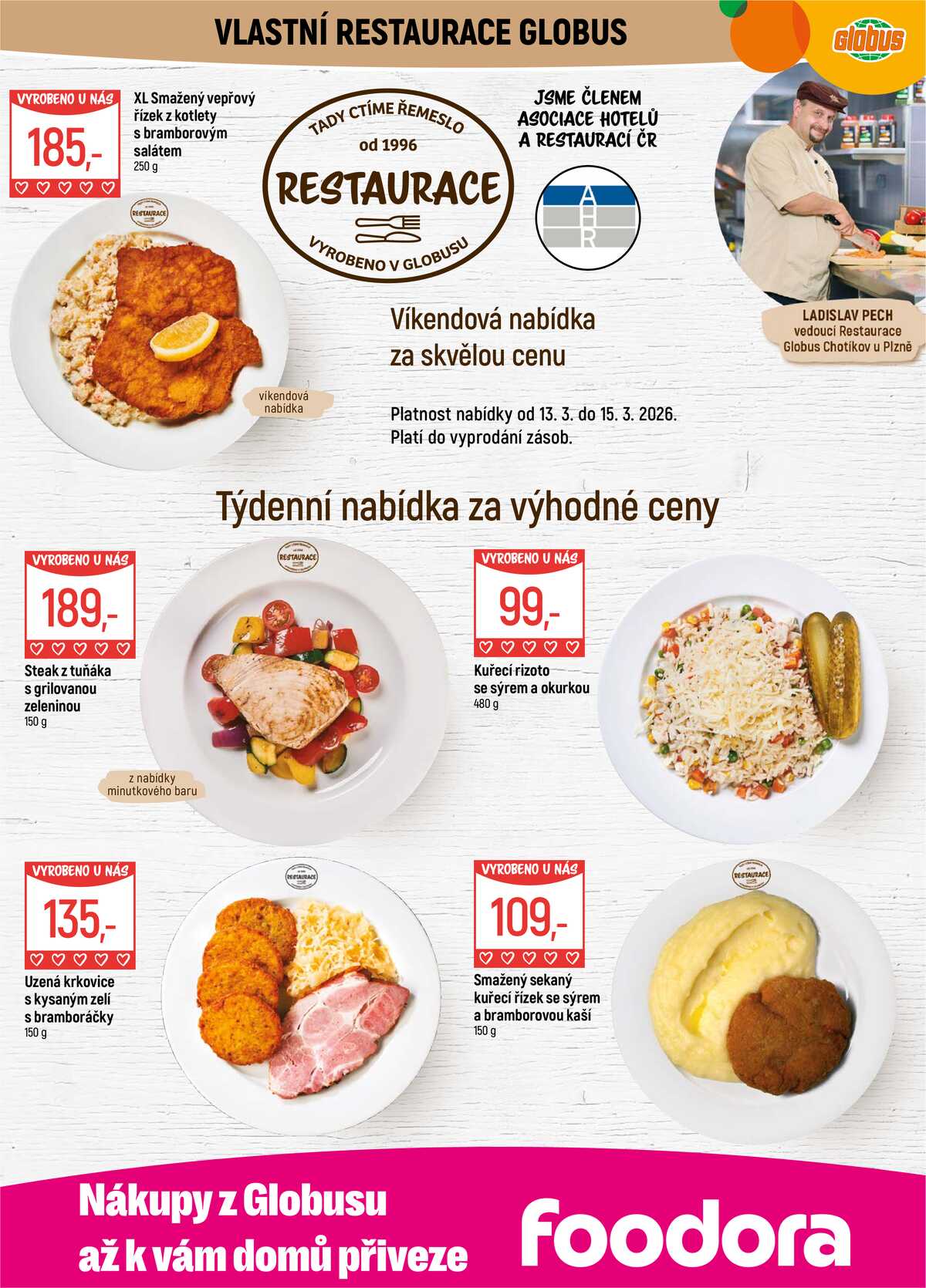 Akční leták Globus 11.3. - 17.3.2026 - Globus Chotíkov u Plzně strana 9