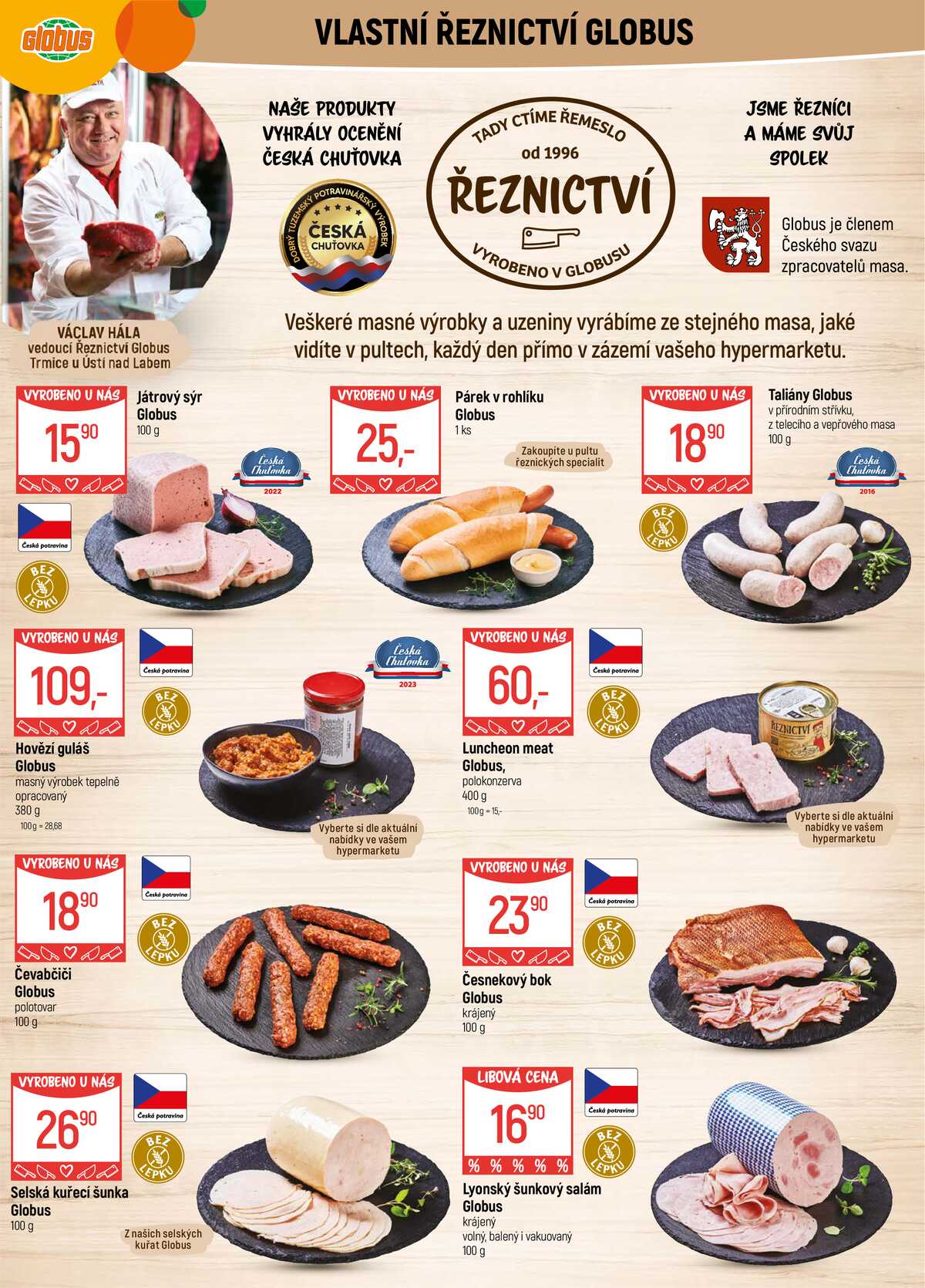 Akční leták Globus 11.3. - 17.3.2026 - Globus Trmice u Ústí nad Labem strana 6