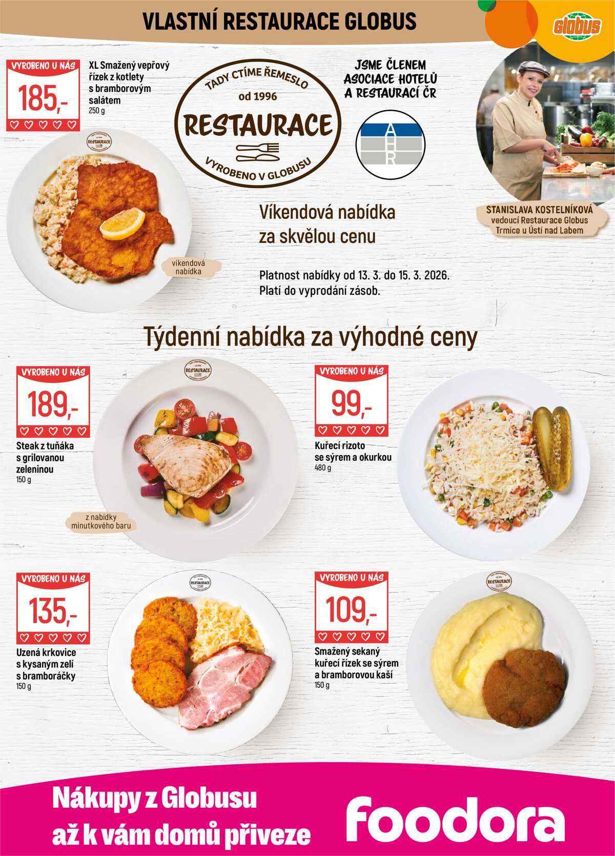 Akční leták Globus 11.3. - 17.3.2026 - Globus Trmice u Ústí nad Labem strana 9