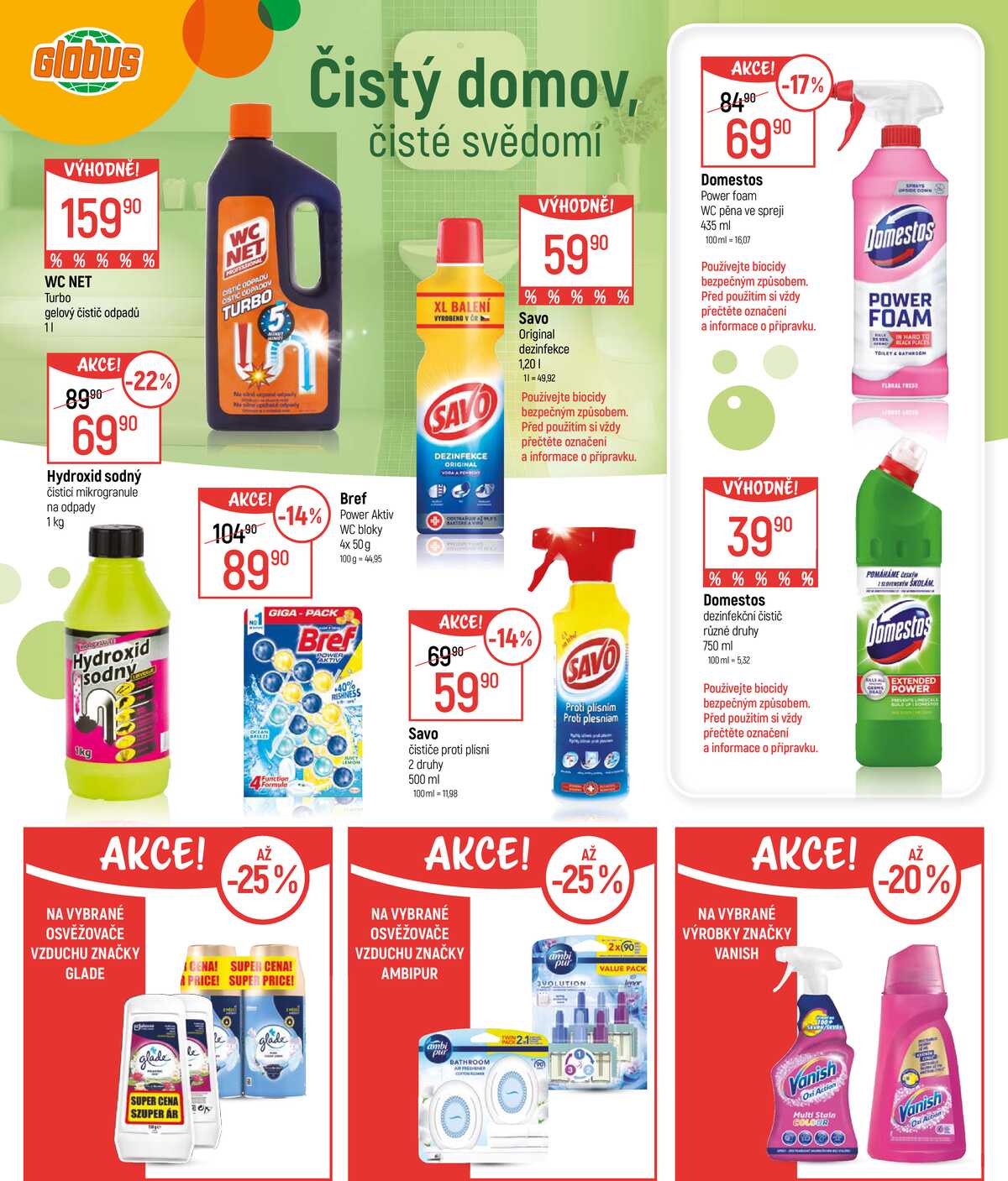 Akční leták Globus 11.3. - 5.4.2026 - Globus Brno Ivanovice strana 4