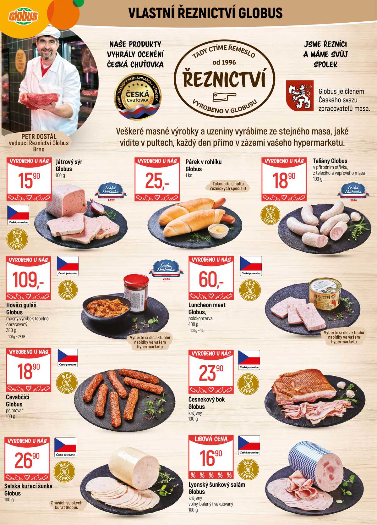 Akční leták Globus 11.3. - 17.3.2026 - Globus Brno Ivanovice strana 6