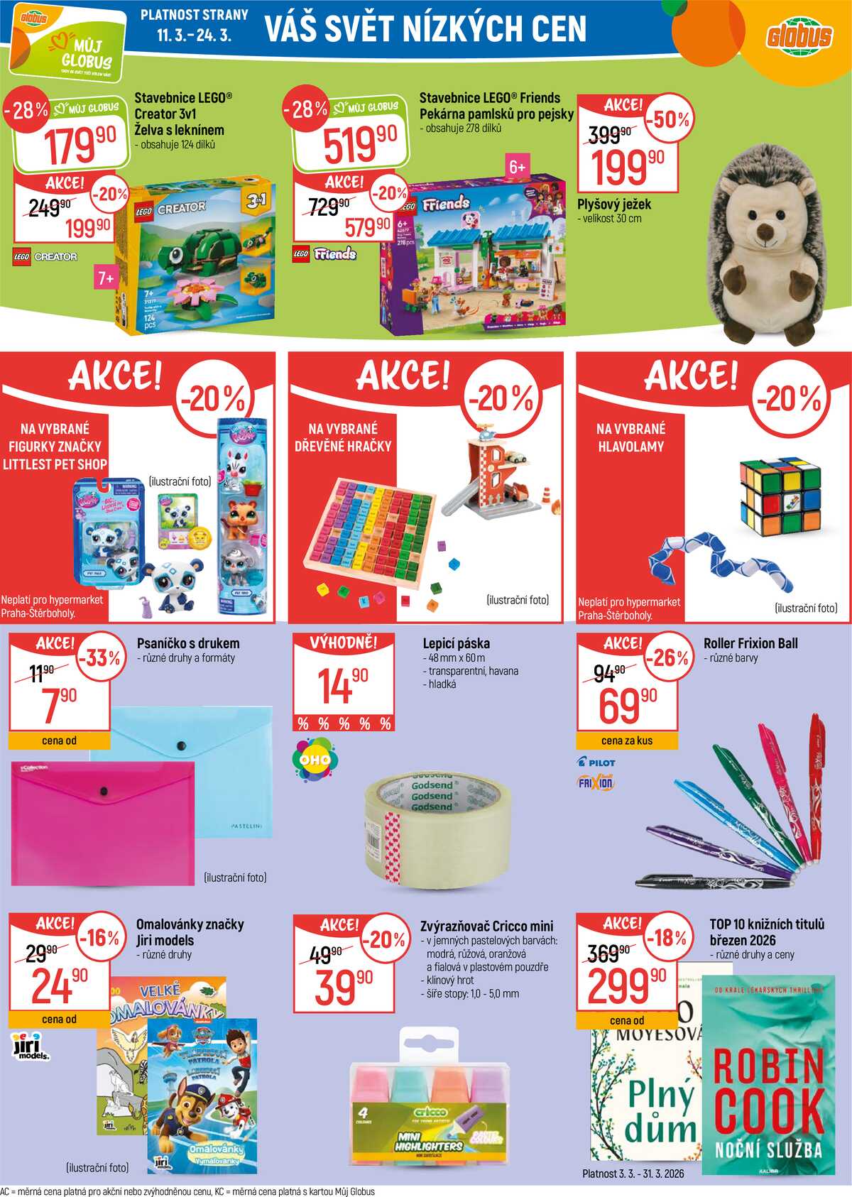 Akční leták Globus 11.3. - 17.3.2026 - Globus Brno Ivanovice strana 34