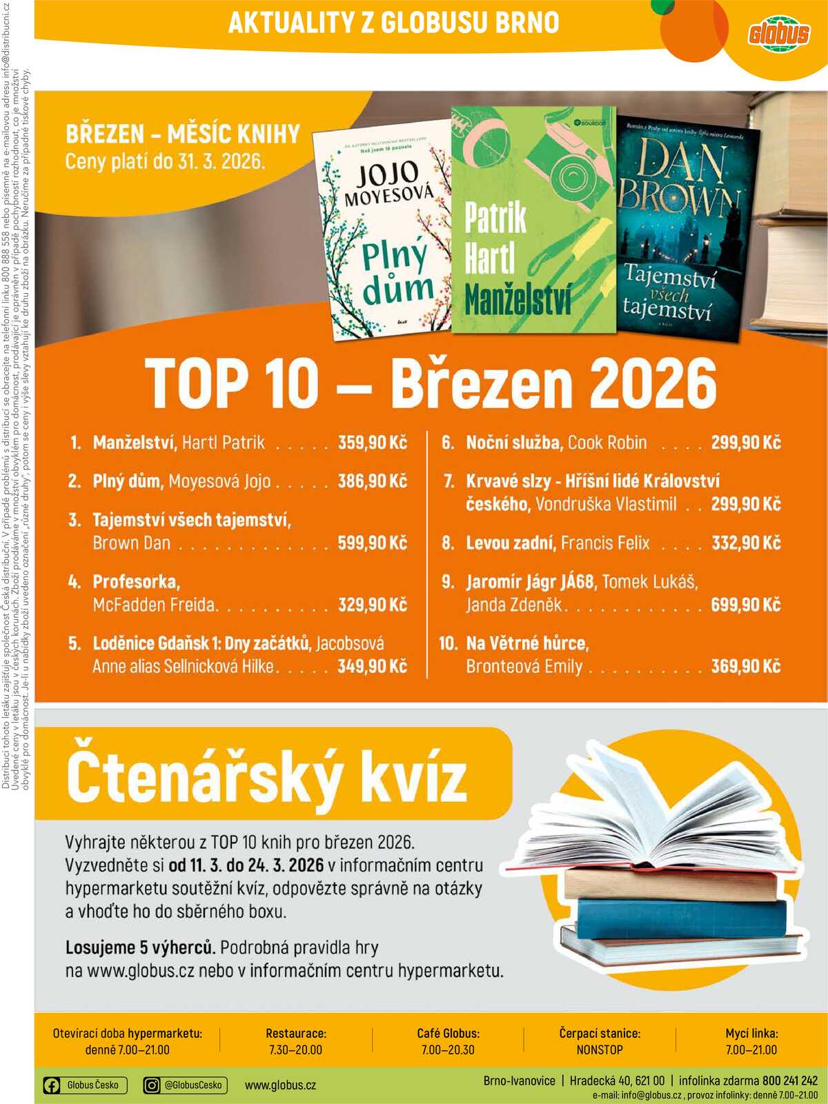 Akční leták Globus 11.3. - 17.3.2026 - Globus Brno Ivanovice strana 37