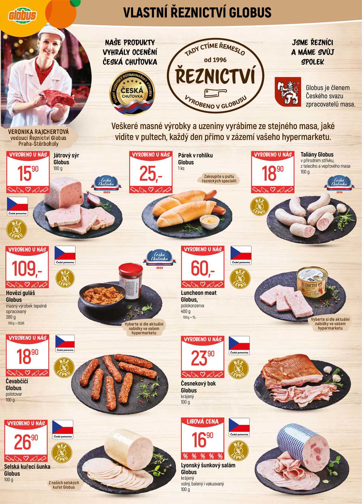 Akční leták Globus 11.3. - 17.3.2026 - Globus Praha - Štěrboholy strana 6