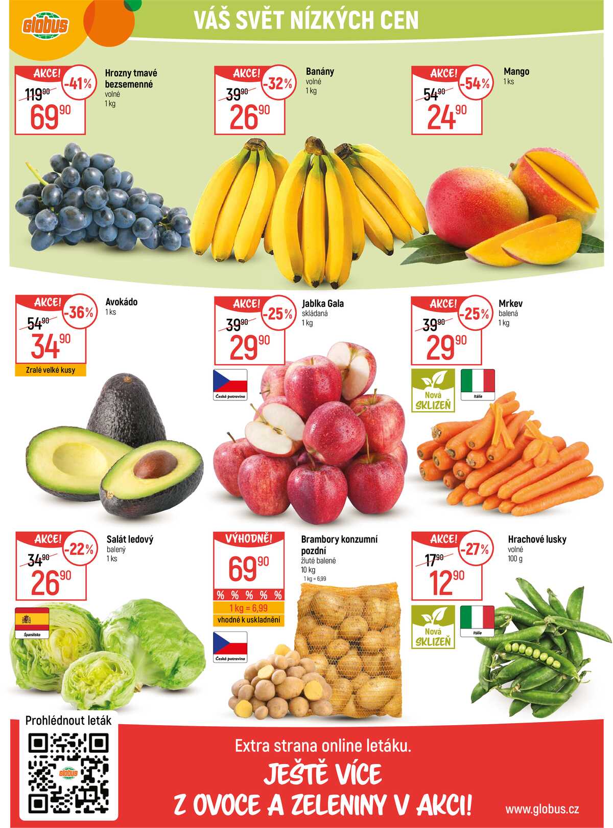 Akční leták Globus 11.3. - 17.3.2026 - Globus Praha - Štěrboholy strana 19