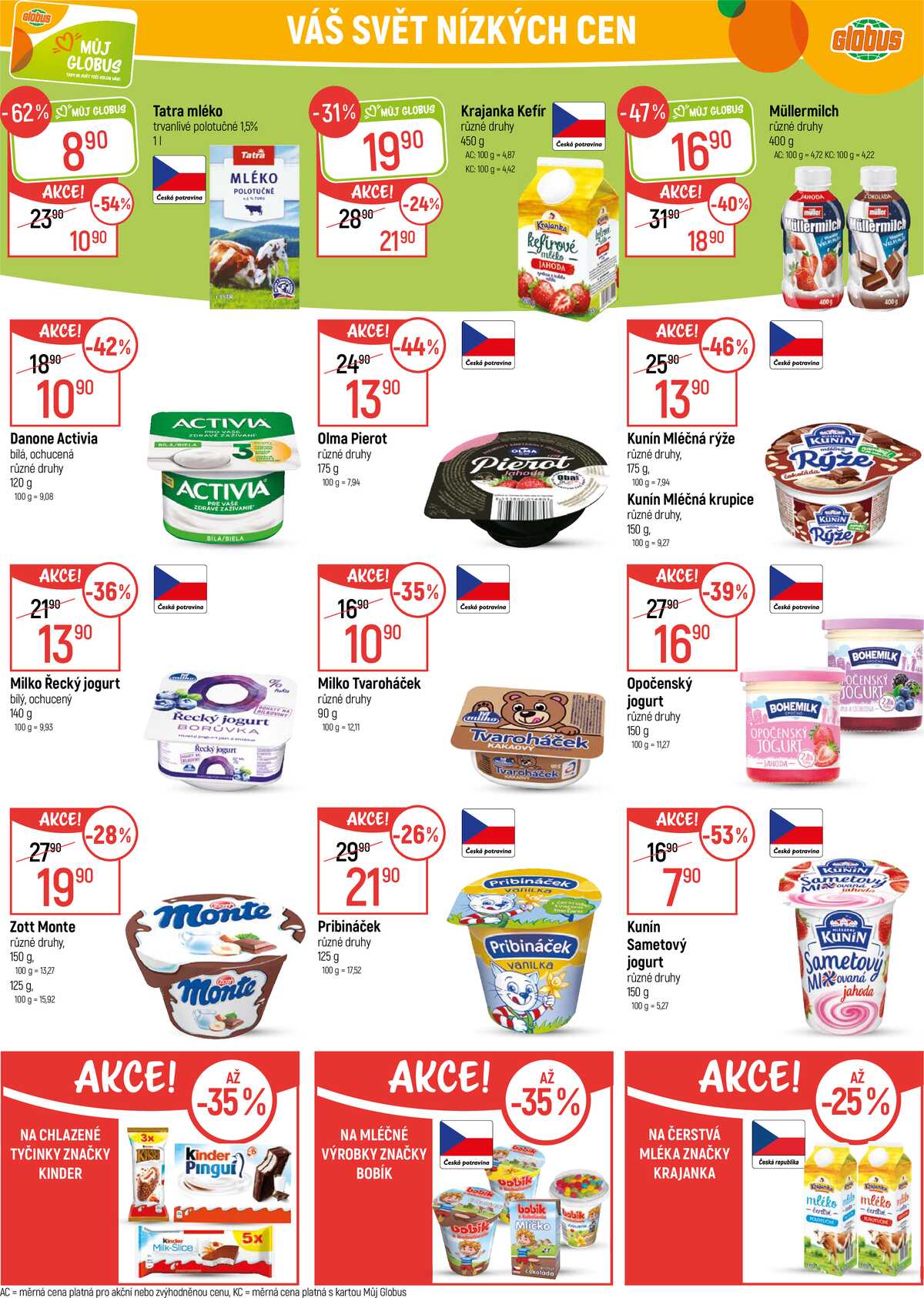 Akční leták Globus 11.3. - 17.3.2026 - Globus Praha - Štěrboholy strana 22