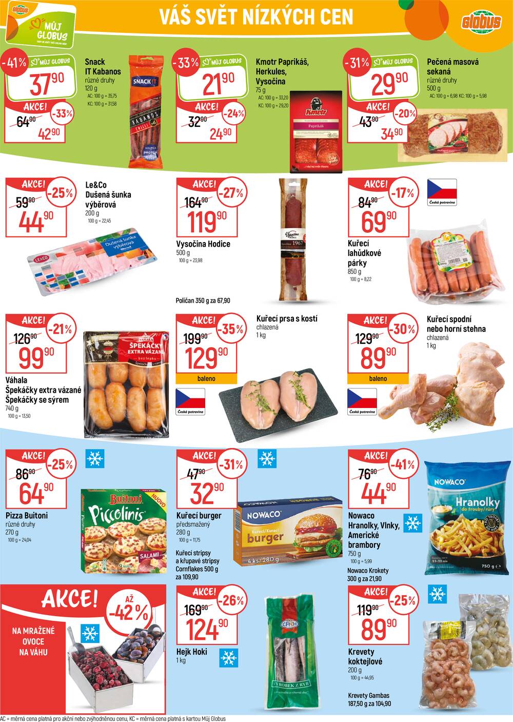 Akční leták Globus 11.3. - 17.3.2026 - Globus Praha - Štěrboholy