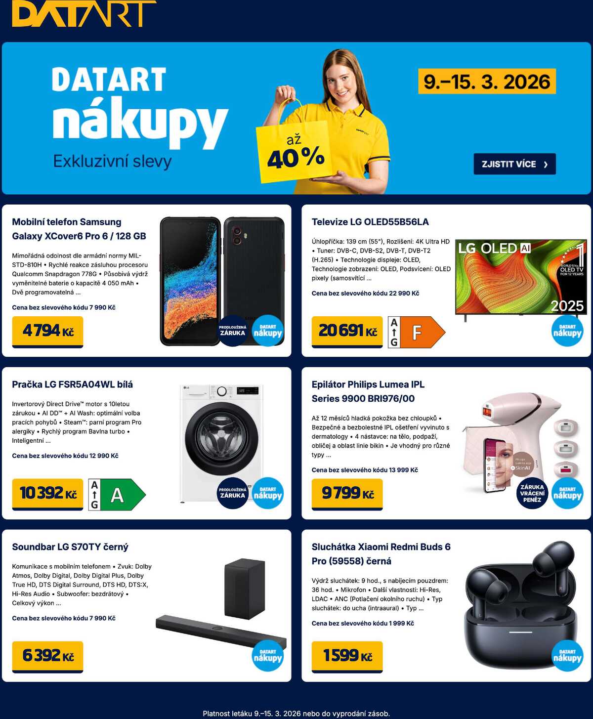 DATART od 9.3. do 15.3.2026 strana 1