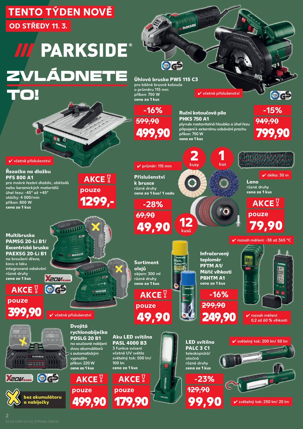 Leták Kaufland - Kaufland Spotřební zboží 11.3. - 22.3. - strana 2