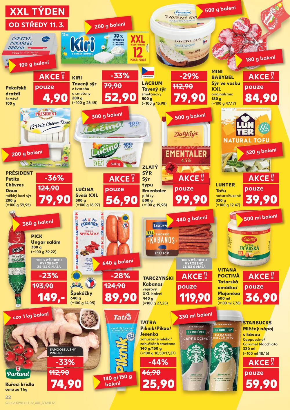 Kaufland 11.3. - 17.3. - Kaufland - Prachatice