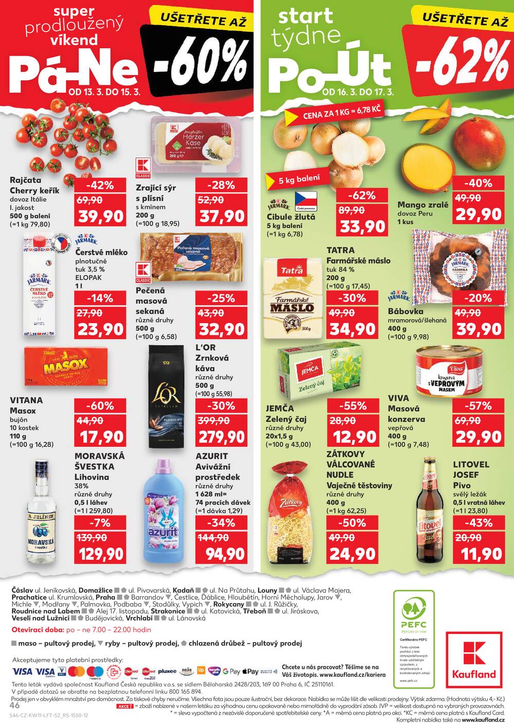 Kaufland 11.3. - 17.3. - Kaufland - Prachatice