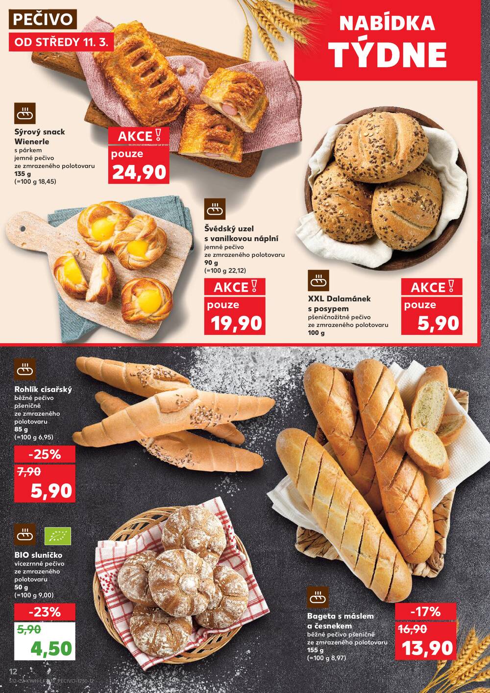 Leták Kaufland - Kaufland 11.3. - 17.3. - Kaufland - Třeboň - strana 12