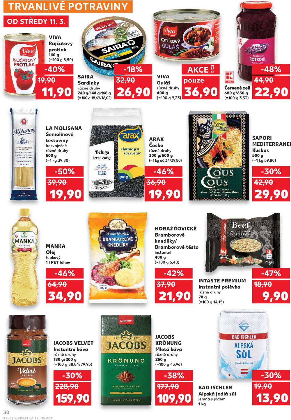 Kaufland 11.3. - 17.3. - Kaufland Praha-Barrandov