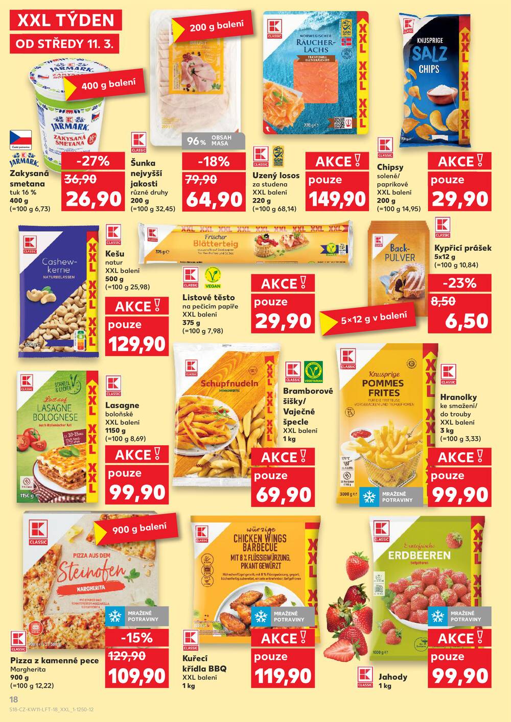 Leták Kaufland - Kaufland 11.3. - 17.3. - Kaufland - Praha 5 (Stodůlky) - strana 18