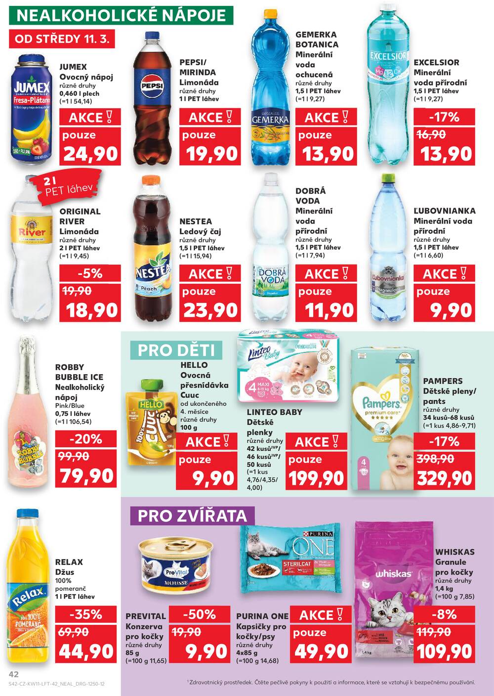 Kaufland 11.3. - 17.3. - Kaufland - Praha - Hloubětín