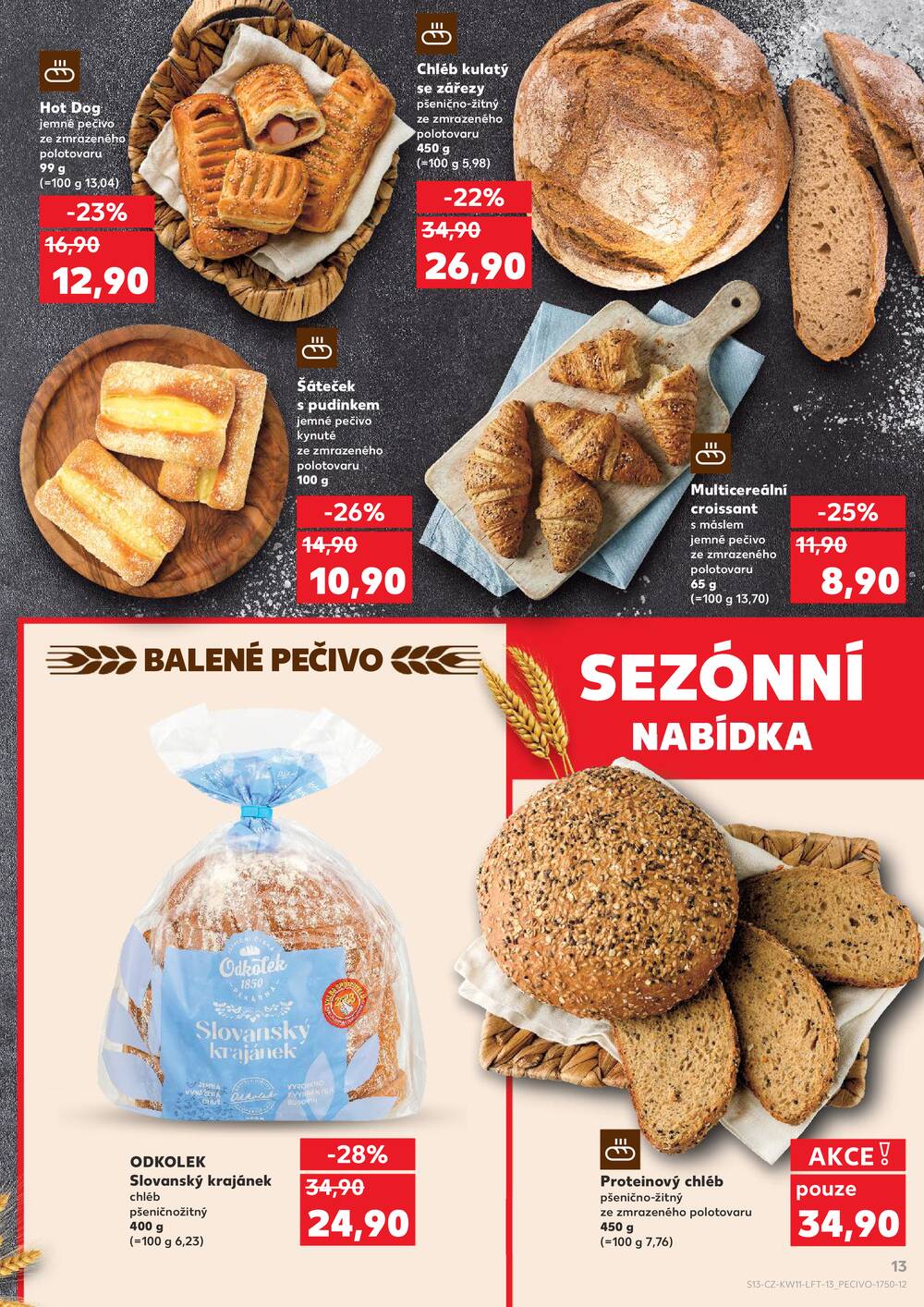 Leták Kaufland - Kaufland 11.3. - 17.3. - Kaufland - Náchod - strana 13