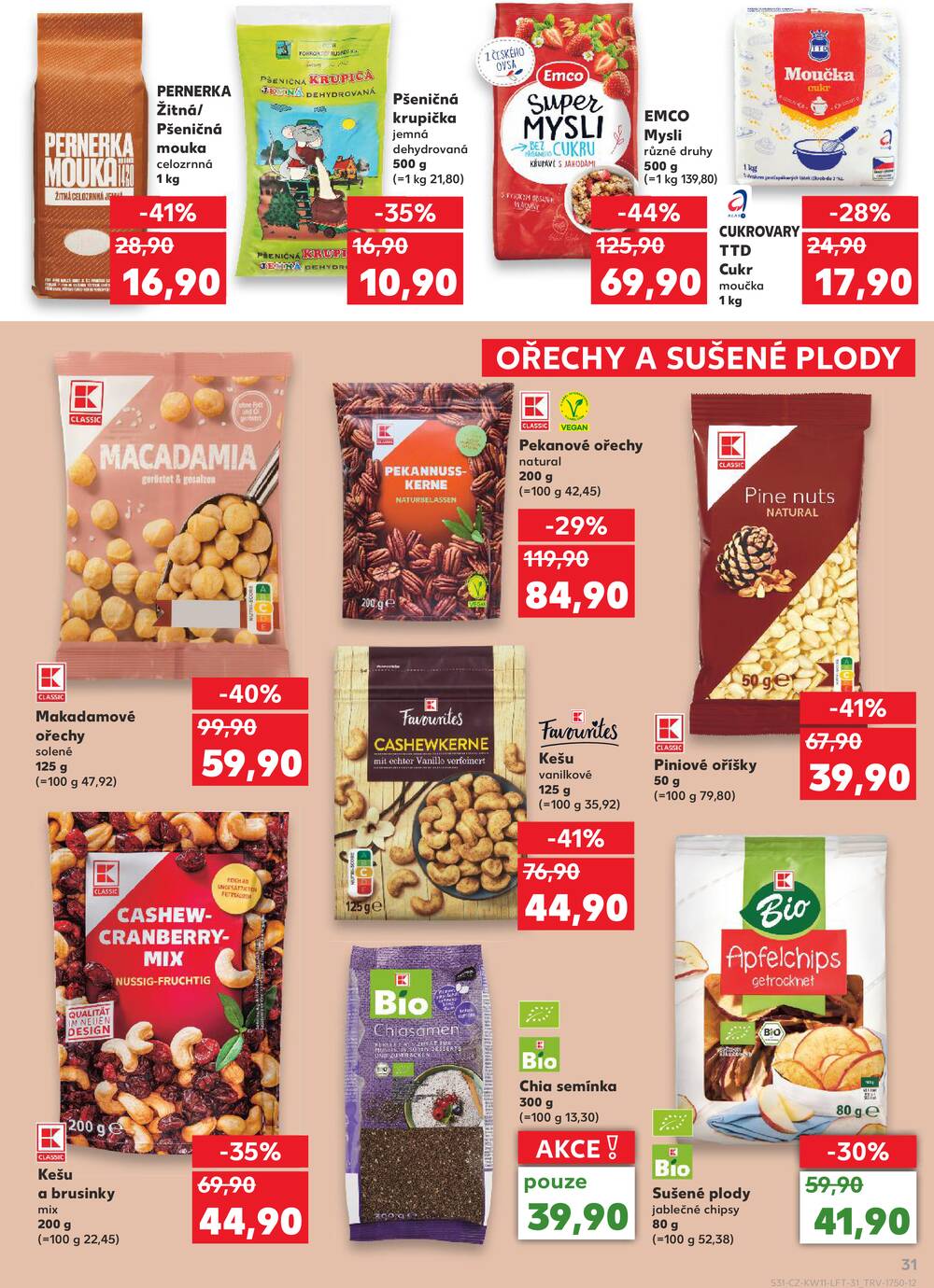 Leták Kaufland - Kaufland 11.3. - 17.3. - Kaufland - Náchod - strana 31