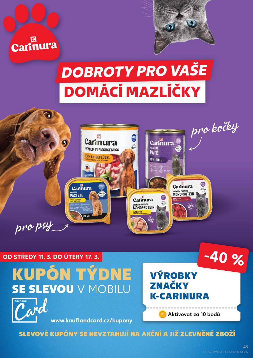 Leták Kaufland - Kaufland 11.3. - 17.3. - Kaufland - Náchod - strana 49