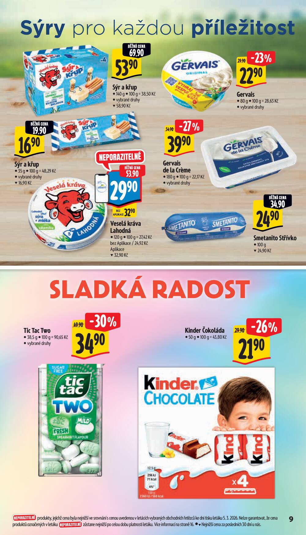 Leták Albert - Albert Supermarket od 11.3. do 17.3.2026 - strana 9