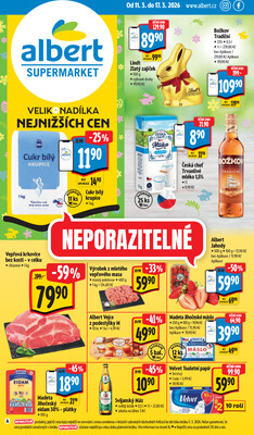 Albert Supermarket letáky