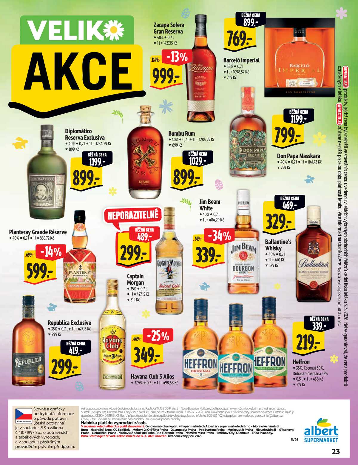 Albert Supermarket katalog Velikonoce od 11.3. do 24.3.2026 strana 23