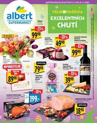 Albert Supermarket katalog Velikonoce od 11.3. do 24.3.2026
