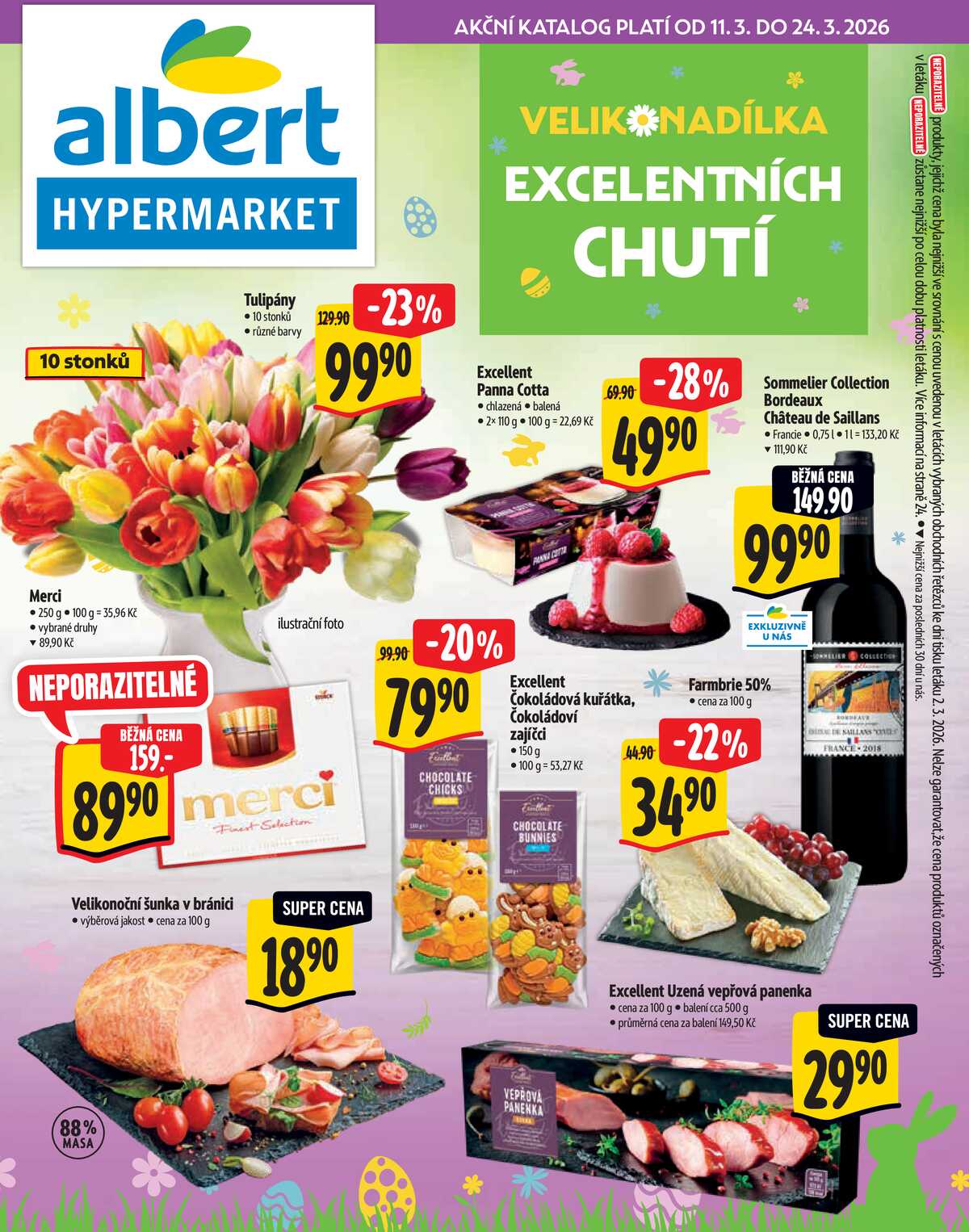 Albert  Hypermarket katalog Velikonoce od 11.3. do 24.3.2026 strana 1
