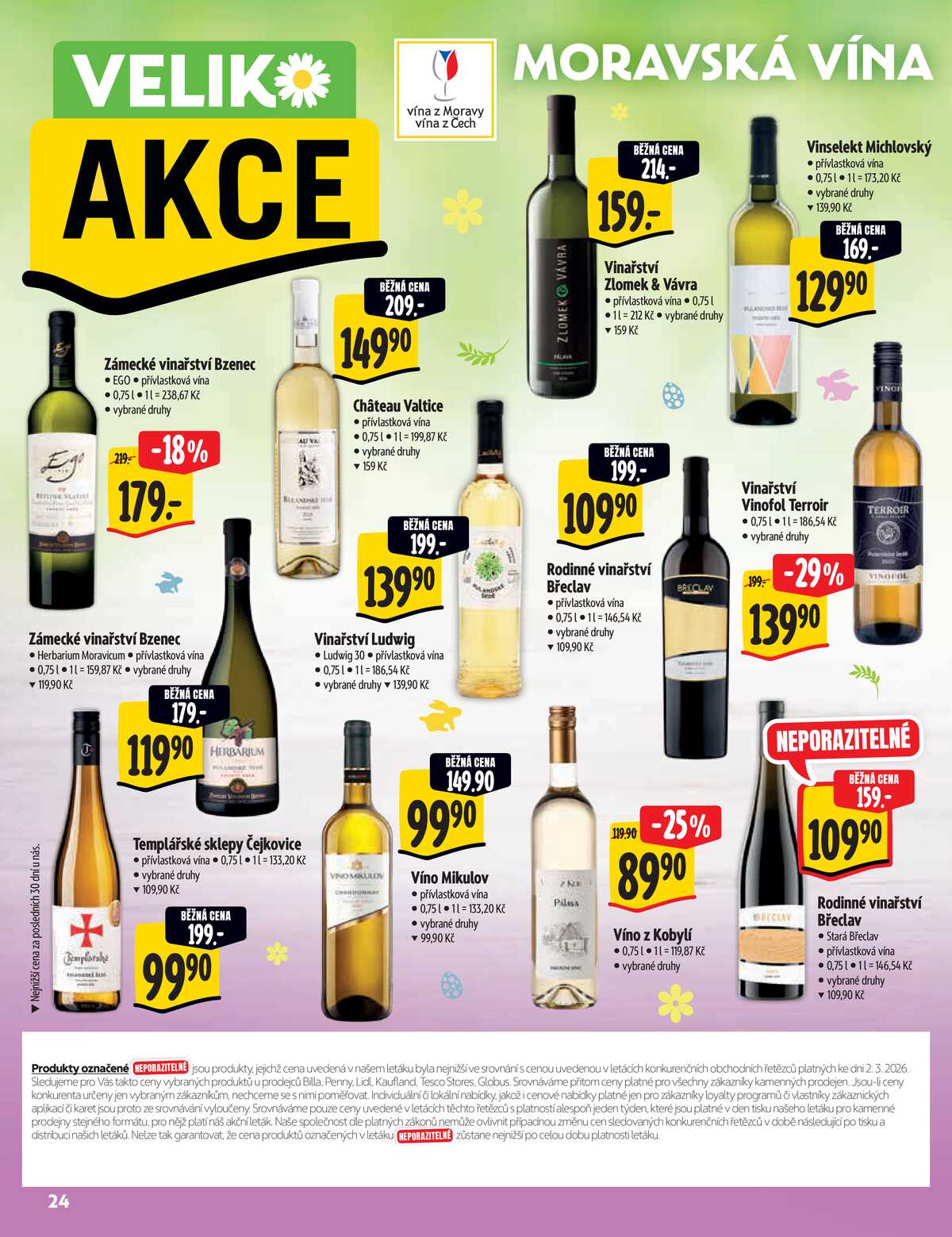 Albert  Hypermarket katalog Velikonoce od 11.3. do 24.3.2026 strana 24