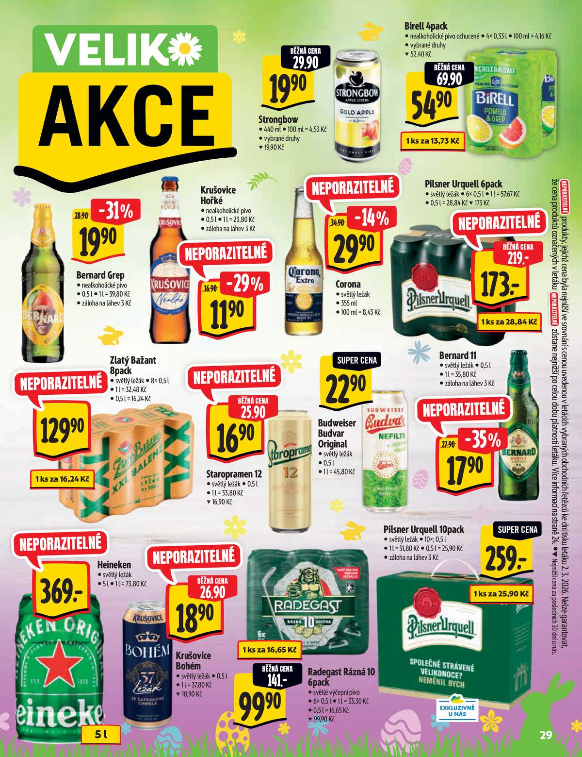 Albert  Hypermarket katalog Velikonoce od 11.3. do 24.3.2026 strana 29