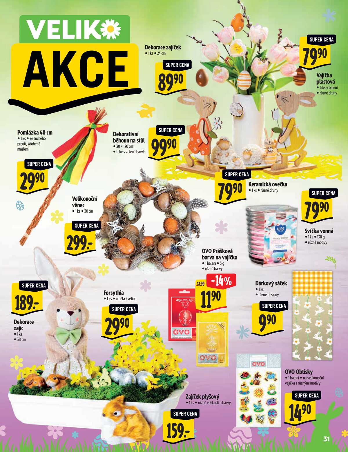 Albert  Hypermarket katalog Velikonoce od 11.3. do 24.3.2026 strana 31