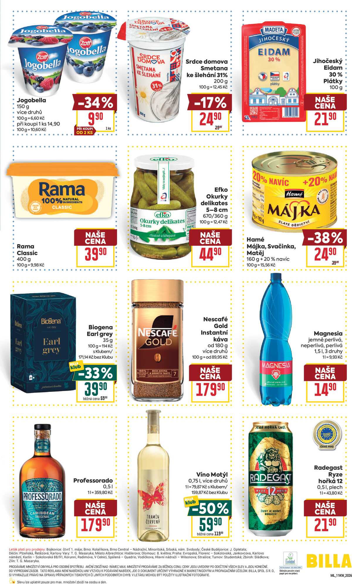 BILLA malý leták od 11.3. do 17.3.2026 strana 3