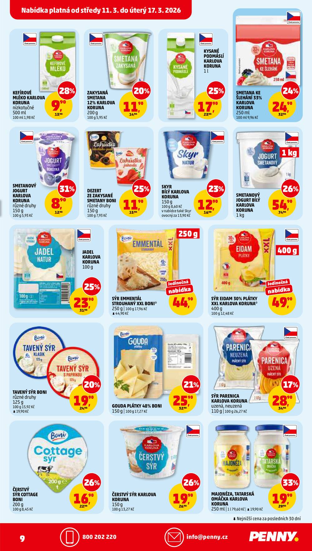 Penny Market od 11.3. do 17.3.2026