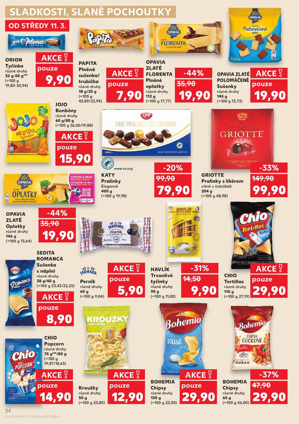 Kaufland 11.3. - 17.3. - Kaufland - Prostějov (Olomoucká)