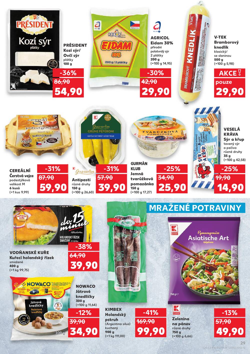 Leták Kaufland - Kaufland 11.3. - 17.3. - Kaufland - Rakovník (ul. Luženská) - strana 29